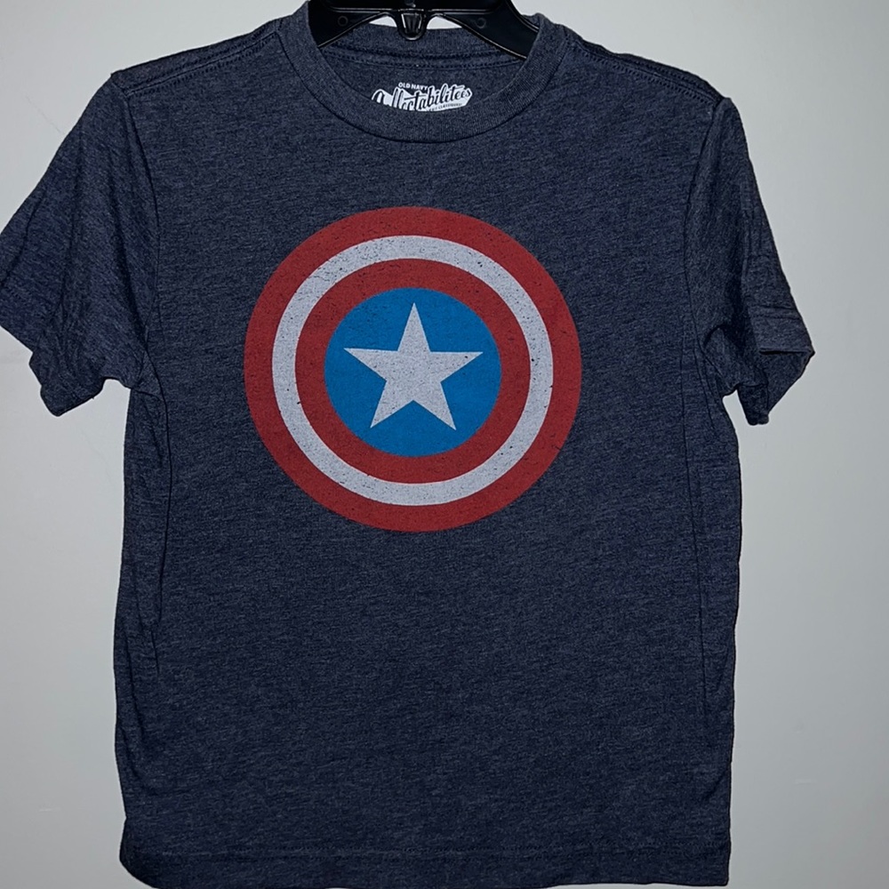 Marvel Captain America Graphic T-Shirt For Kids